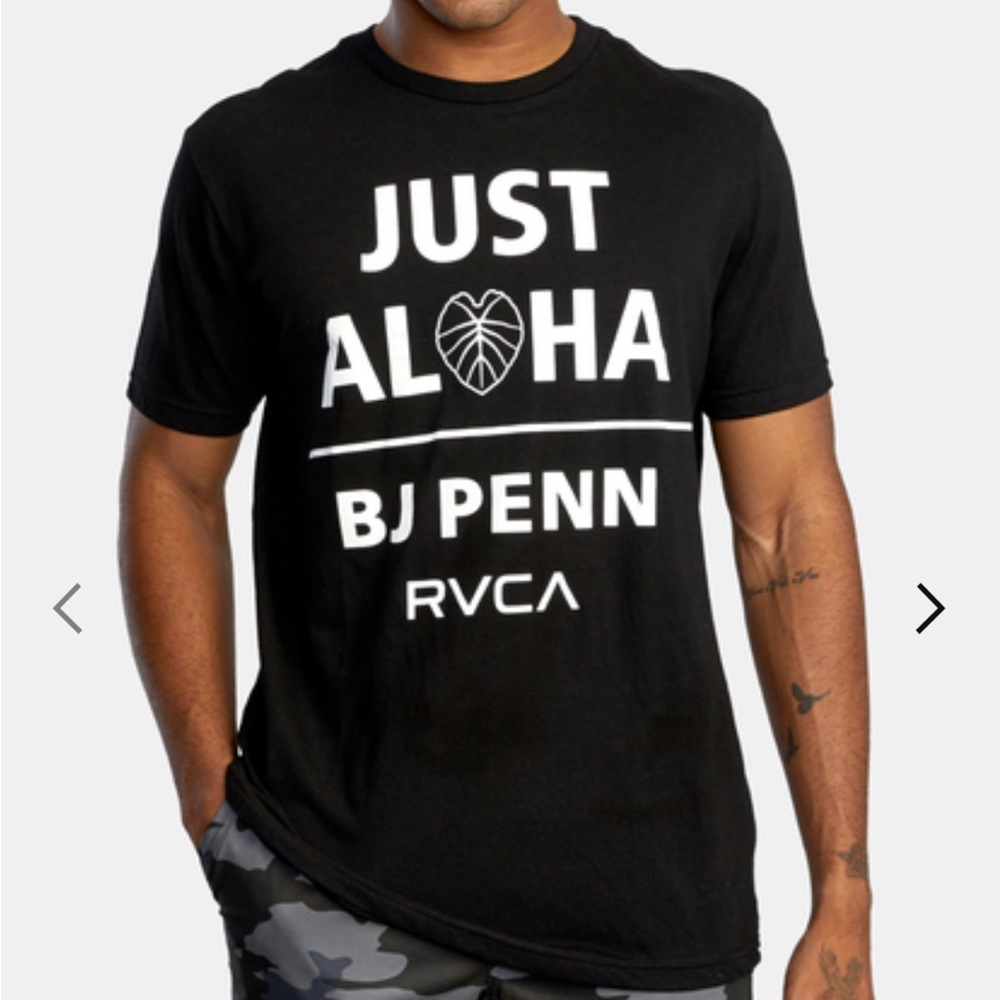 👊NWT BJ PENN “JUST ALOHA” Shirt🔥